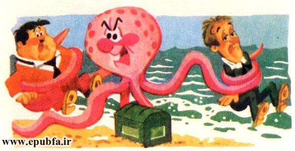 هیولای لزج، کلهی آن دو را محکم به هم میکوبید!